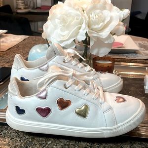Kurt Geiger hearts sneakers